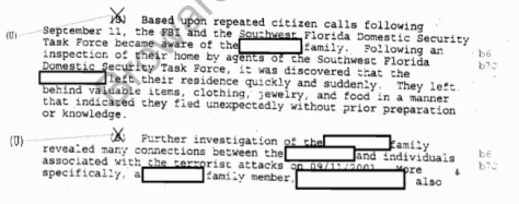 Passage from the April 2002 FBI Report